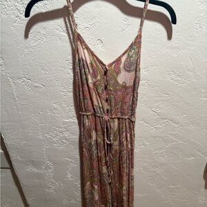 Rewind Pink Paisley Dress